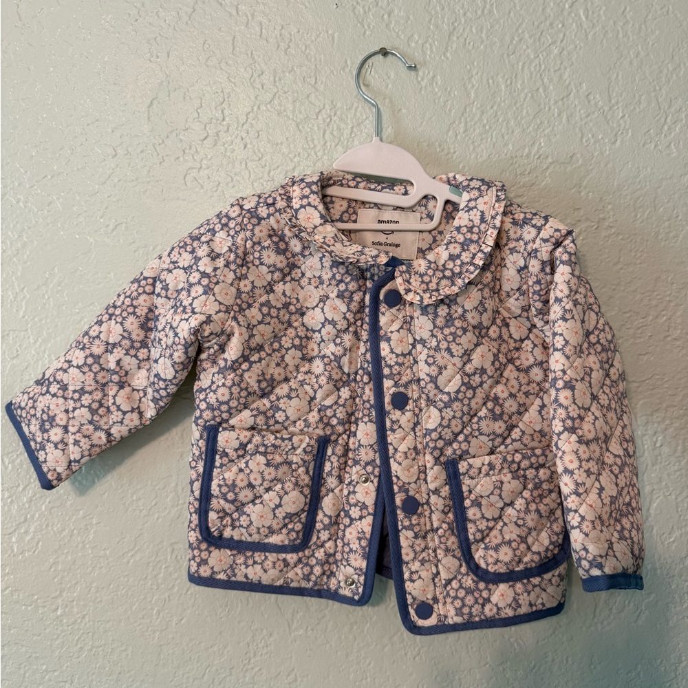 Sofia Grainge x Amazon Floral Lightweight Quilted Jacket